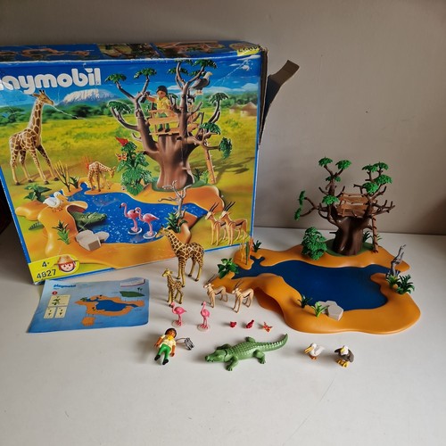 Boxed playmobil watering hole - boxed,