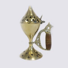 Polished Brass Incense Cone