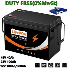 300Ah 12V 24V 48V LiFePO4