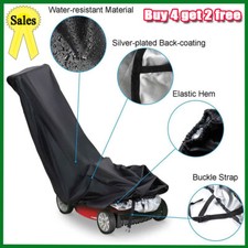 Lawn Mower Cover Lawn Mower Cover Black Large Waterproof UV Push Mower Protector