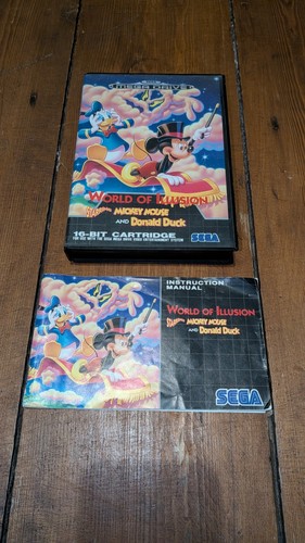 World illusion sega mega - of,