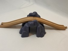 Mountain Tunnel Bridge Train