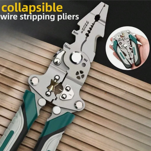 Electrician tool foldable - foldable, wire