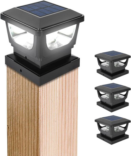 Solar post lights for - post, 4x4