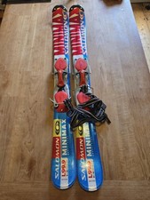 Salomon Minimax Snowblades Ski Blades Skis Skiing With Carry Case L99.9 R6