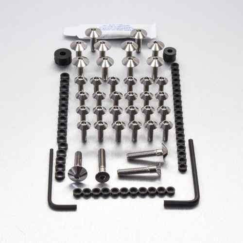 Stainless steel fairing - stainless, kit