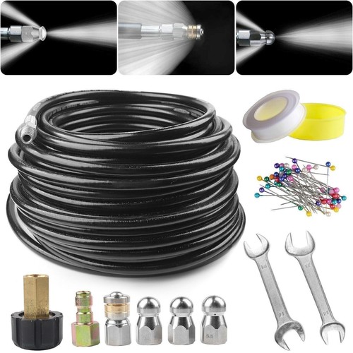 100ft sewer jetter nozzles - 100ft, kit