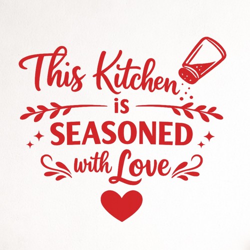 This kitchen seasoned with - kitchen,