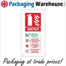 Sign water fire extinguisher - sign,