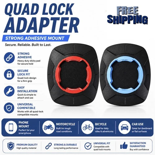 Quad lock compatible - lock,