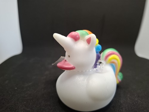 Unicorn rubber duck - rubber, bath