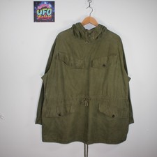 Vintage Army Smock French Alpine Cadet 1950s 50s Military Workwear Chore 2XL
