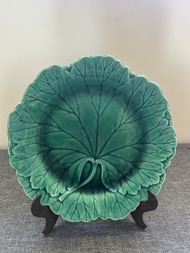 Wedgwood green glazed majolica - wedgwood,