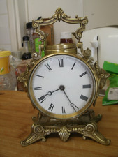 FRENCH, RICHARD & CO , PARIS,  Carriage Clock,  Enamel Dial 1867 !