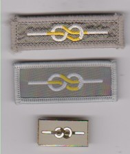 UK Boy Scouts 3 CHIEF SCOUT'S COMMENDATION for GOOD SERVICE uniform knot badges