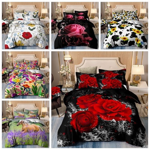 Bohemia florals duvet cover - duvet,