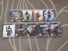Call of Duty 9-Game Job Lot for Sony PS3 – Black Ops MW2 Ghosts Collector Set