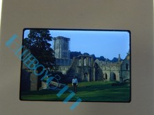 Fountains Abbey Yorkshire 1972 kodachrome 35mm slide v5