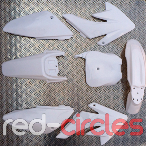 White crf pit - white, dirt
