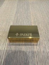Vintage Brass Block Parker Pen