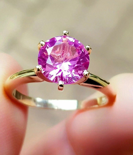Round natural pink - round,