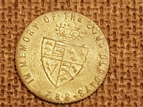 1788 george iii half guinea - george,