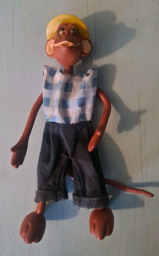 Vintage schleich bendy monkey - schleich,