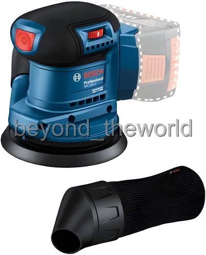 Bosch gex 185 - 18v, cordless