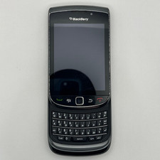 BlackBerry Torch 9800 Black Unlocked QWERTZ Smartphone - Good Condition