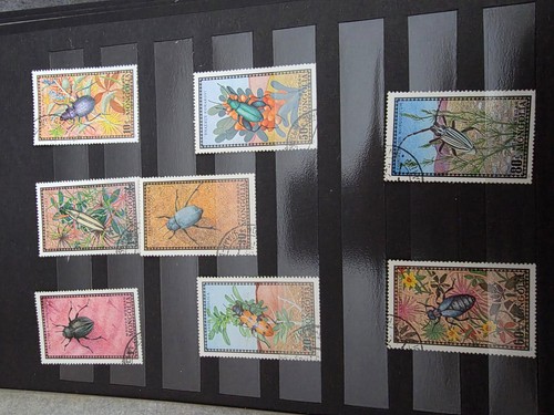 Collection world stamps - of, in