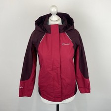 Berghaus AQ2 Girls Waterproof Coat Jacket Pink Purple Age 11 - 12 Years Kids