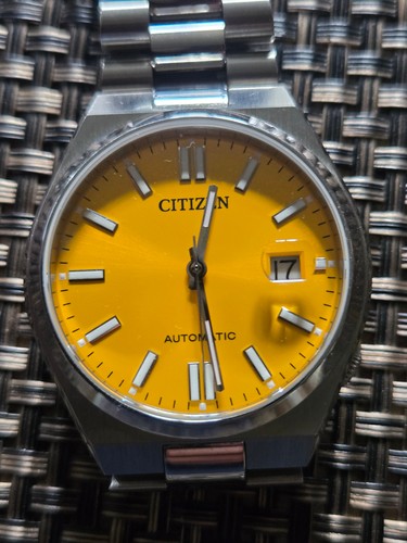 Citizen tsuyosa yellow dial - citizen,