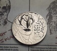 THE LAST OF US / TLOU HAND ENGRAVED CLICKER HOBO NICKEL COIN - NICKEL 5c 2023