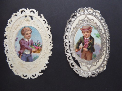 Victorian scraps paper lace