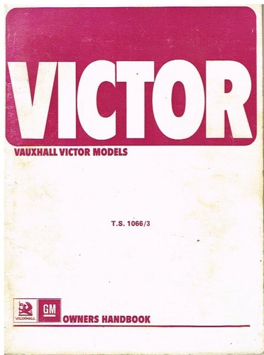 Vauxhall victor 3 - fe, 2.3