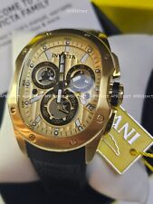 Invicta - Lupah Revolution 2.0 - GOLD Plated Swiss ETA G10.212 Chrono mens watch