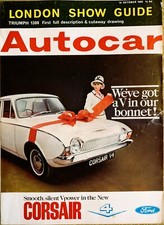 AUTOCAR MAGAZINE 15-OCT-65 - Wolseley 1100, Vauxhall Viva 90, Jensem 4 WD