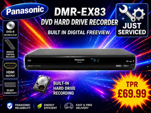 Panasonic dmr ex83 - dmr-ex83, hard