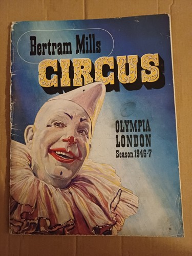 Bertram mills circus programme - circus,