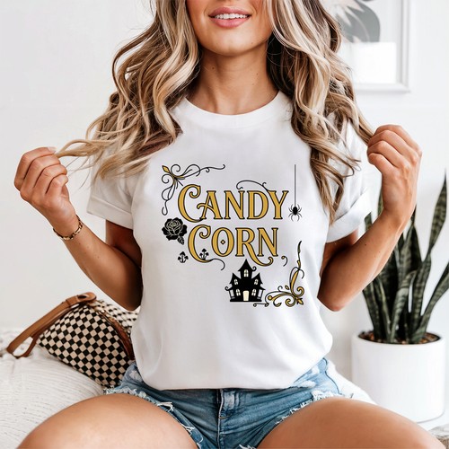 Spooky candy corn - spooky,