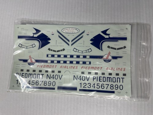 Flying colors decals piedmont - colors,