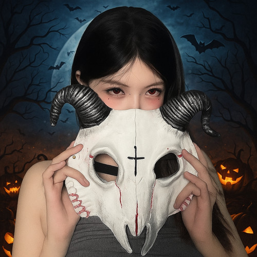 Party props halloween mask - props,