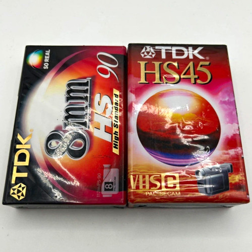 Tdk vhs high standard - tdk,