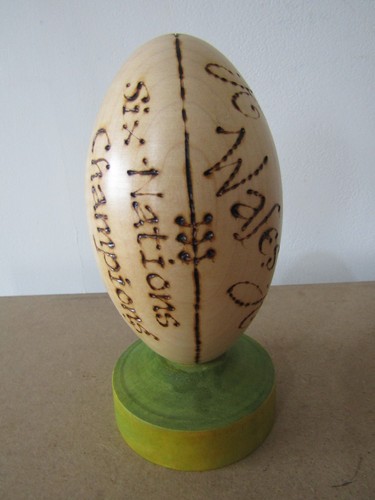 Wooden rugby ball - , 2008