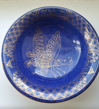 Wedgwood Lustre Daisy Makeig Jones Butterfly Bowl Circa 1910