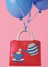 RADLEY MULTICOLOURED LEATHER HANDBAG SHOULDER MULTIWAY BAG LTD 25th NEW!!!