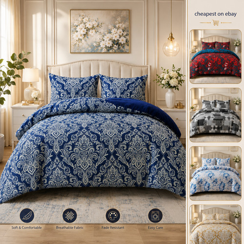 Piece cotton rich duvet - cotton,