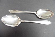 2 x Vintage Viners Sheffield EPNS A1 21cm Table / Serving Spoons