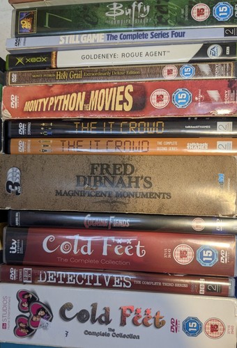 Dvds and xbox - 1, game