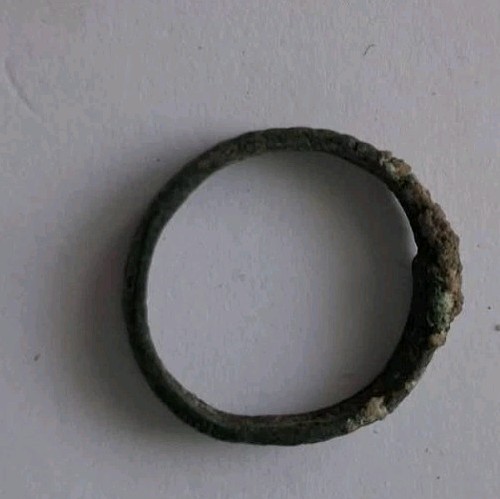 Ancient celtic bronze ring - celtic,